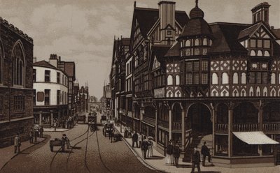 The Cross and Eastgate Street by English School